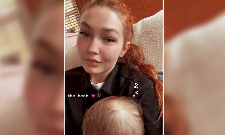 Gigi Hadid ha sido una de las primeras en mostrar su nuevo tinte de cabello tendencia 2022 Foto: Daily Mail