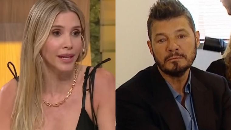 Guillermina Valdés y Marcelo Tinelli