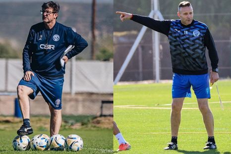 Alfredo Berti y Walter Ribonetto son los conductores de dos de los planteles más jóvenes de primera división. Alfredo Berti y Walter Ribonetto son los conductores de dos de los planteles más jóvenes de primera división.
