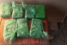 fueron por una denuncia de violencia de genero y secuestraron 7 kilos de cocaina