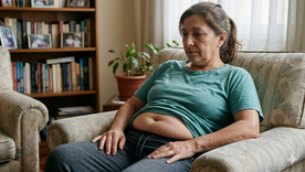 El ejercicio clave para terminar con la barriga colgante. Fuente: IA Gemini. El ejercicio clave para terminar con la barriga colgante. Fuente: IA Gemini.