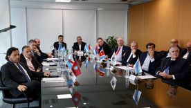 Diego Santilli con gobernadores del norte en el CFI Diego Santilli con gobernadores del norte en el CFI