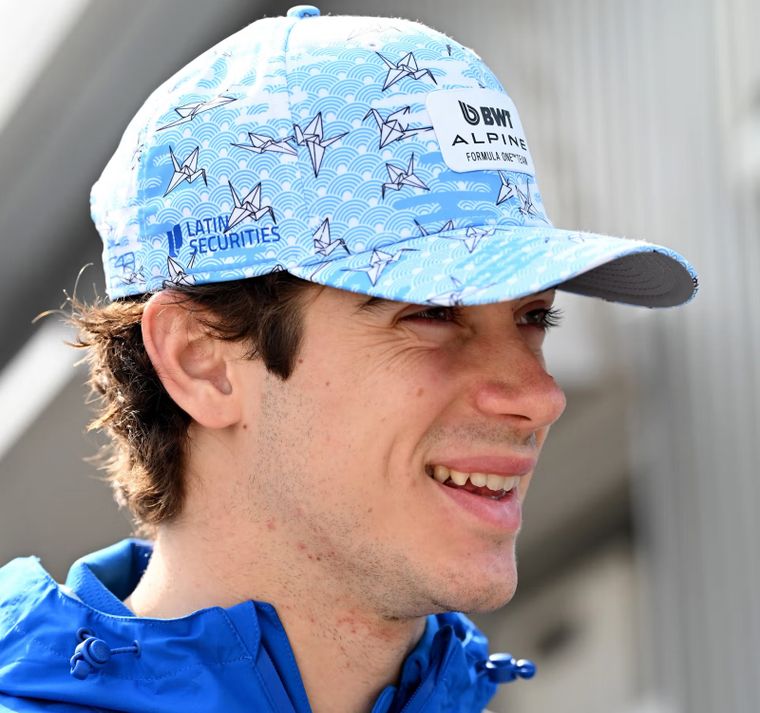 Colapinto disfruta su regreso al país.