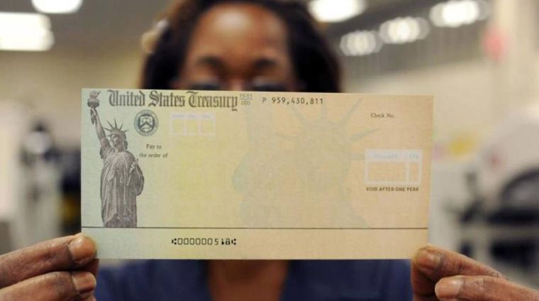 Cheques estímulo en Estados Unidos (imagen ilustrativa). Foto: As Usa