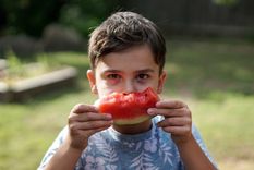 Es importante agregar una fruta para que la coman cuando terminan el almuerzo o como colación más tarde. Foto: Unsplash.
