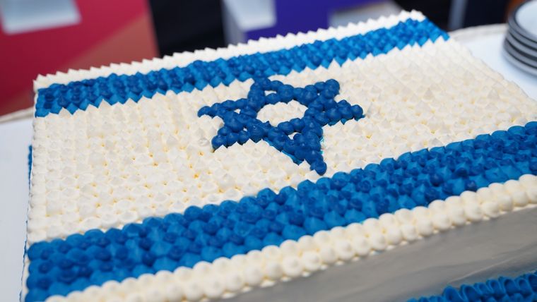 La comunidad israelí celebró el 75° aniversario de su independencia. Foto: Embajada de Israel