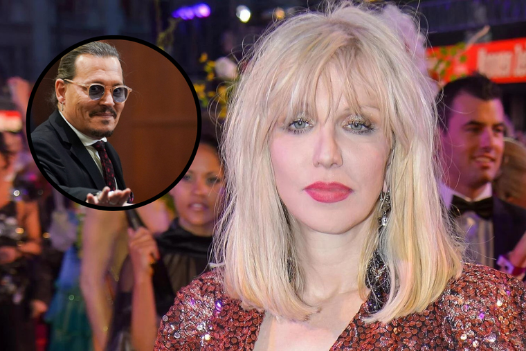 COURTNEY LOVE HABLÓ DE JOHNNY DEPP. LA ARTISTA SE REFIRIÓ AL ACTOR Y CONTÓ UNA ANÉCDOTA REVELADORA.