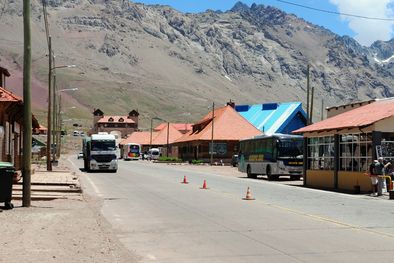 MDZol | Las Cuevas es una localidad situada en la cordillera de los Andes, próxima al límite internacional. Foto: ALF PONCE MERCADO / MDZ
