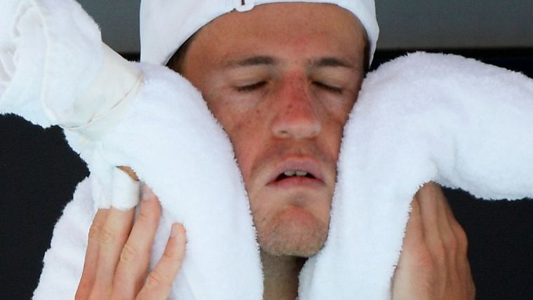 El Peque analizó su sorpresiva derrota en Australia. Foto: @ESPNtenis