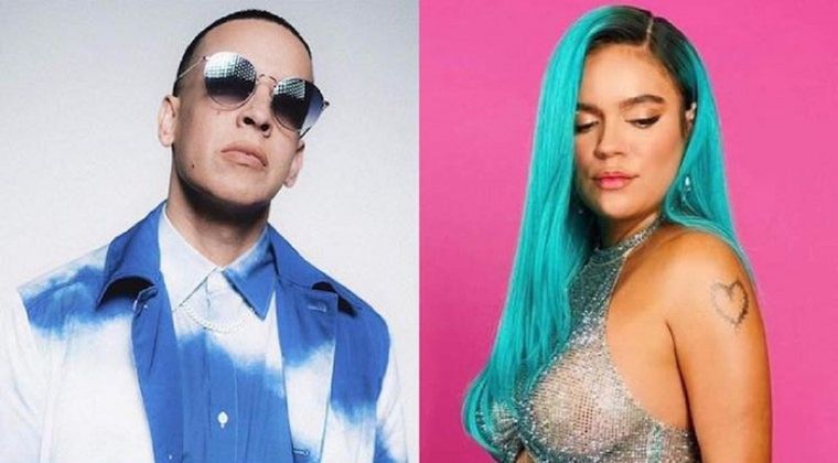 Karol G junto a Daddy Yankee Foto: Instagram