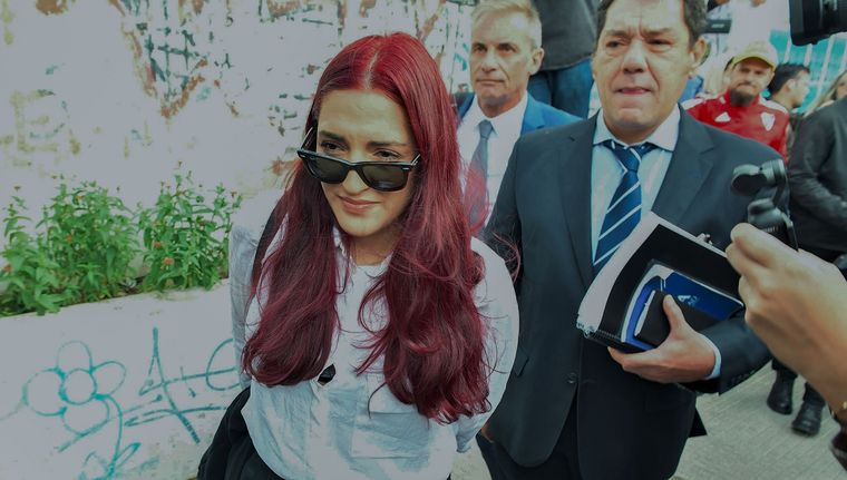 Jana Maradona, una de las hijas del diez Foto: NA