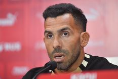 Tevez se refirió a los refuerzos en conferencia de prensa. Foto: Noticias Argentinas Tevez se refirió a los refuerzos en conferencia de prensa. Foto: Noticias Argentinas