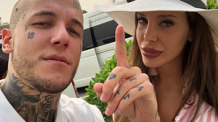 Los hermanos, distanciados. Foto: @alexcaniggia