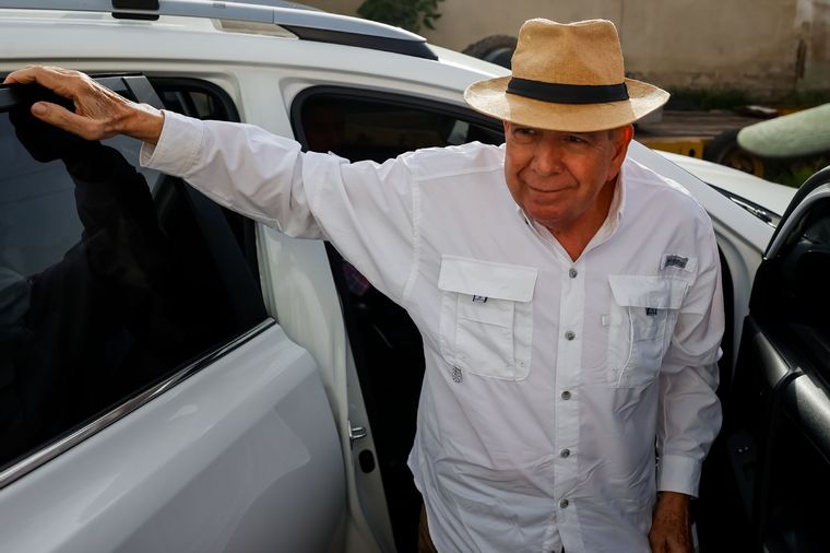 Edmundo González se ha exiliado en España. Foto: EFE