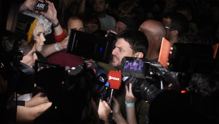 Juan Grabois salió a cruzar al Gobierno por un allanamiento a la casa de Fernanda Miño. Foto: Juan Mateo Aberastain/MDZ