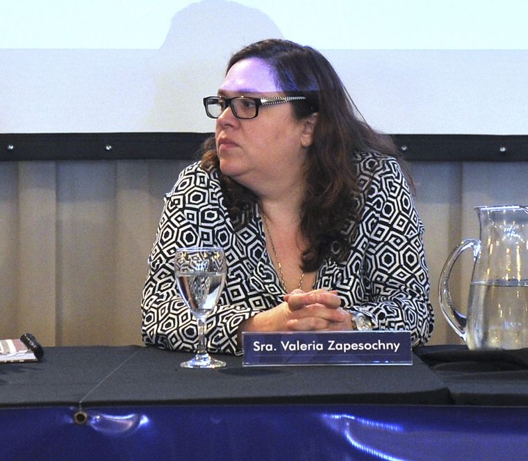 Valeria Zapesochny, titular de la Secretaría de Medios y Comunicación Pública Foto: Télam