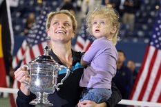 La belga Kim Clijsters fue campeona del US Open 2009 y 2010 luego de ser madre por primera vez. Foto: WTA