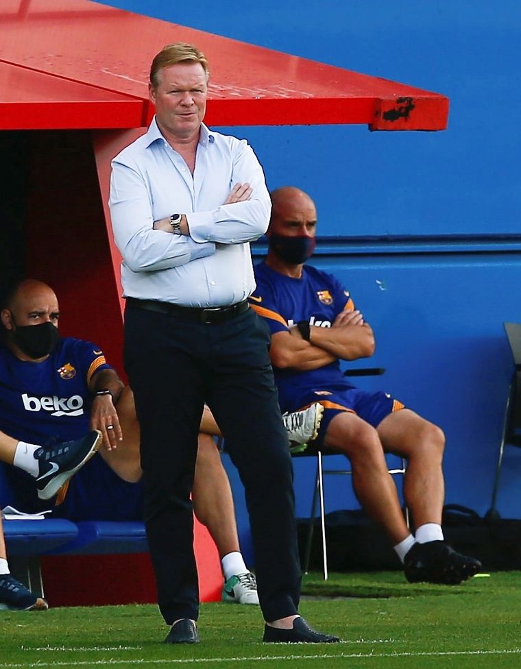 El entrenador del Barcelona Ronald Koeman Foto: EFE