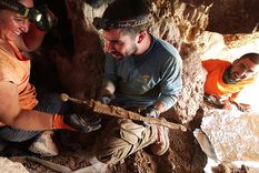 espada antigua Israel Una de las espadas halladas por los arqueólogos. Foto: IAA.