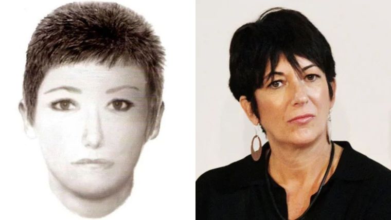 Ghislaine Maxwell, expareja y cómplice de Jeffrey Epstein.