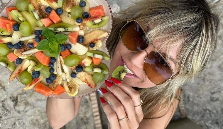 Heidi Klum explotó de bronca por los rumores acerca de que hace una dieta inhumana de solo 900 calorías por día. Foto: Instagram @heidiklum