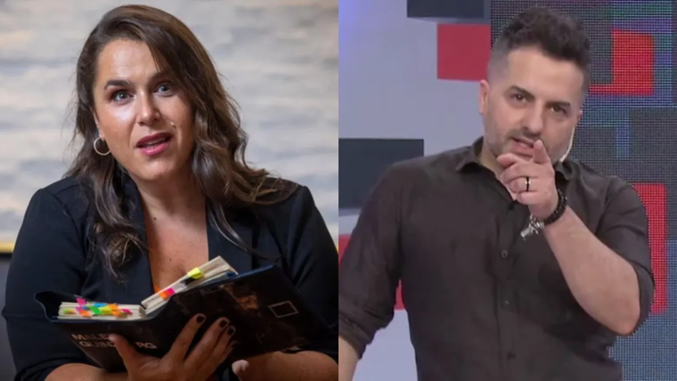 Un tenso momento que incluyó insultos.