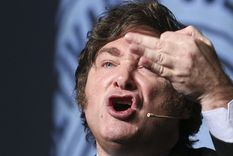 El asesor de Javier Milei, Carlos Rodríguez, apuntó el Peso Digital Argentino, la propuesta económica que impulsa el ministro de Economía Foto: NA