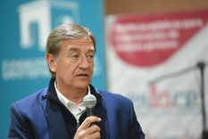 Rodolfo Suarez en el Centro de Congresos y Exposiciones de San Rafael Foto: Gobierno de Mendoza