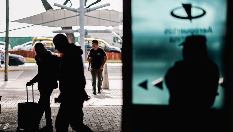 En abril se registró un incremento en la cantidad de pasajeros transportados en vuelos internacionales Foto: EFE