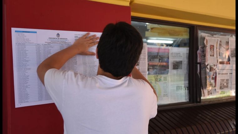 Domingo de elecciones en Mendoza. Foto: MDZ