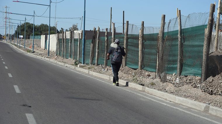 La Autovía Urbana del Oeste, conecta el límite sur de Godoy Cruz con el Parque General San Martín. Foto: ALF PONCE MERCADO / MDZ