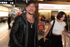 La flamante pareja viajó a las Américas para la segunda parte de Rocky. Créditos: Archivo MDZ