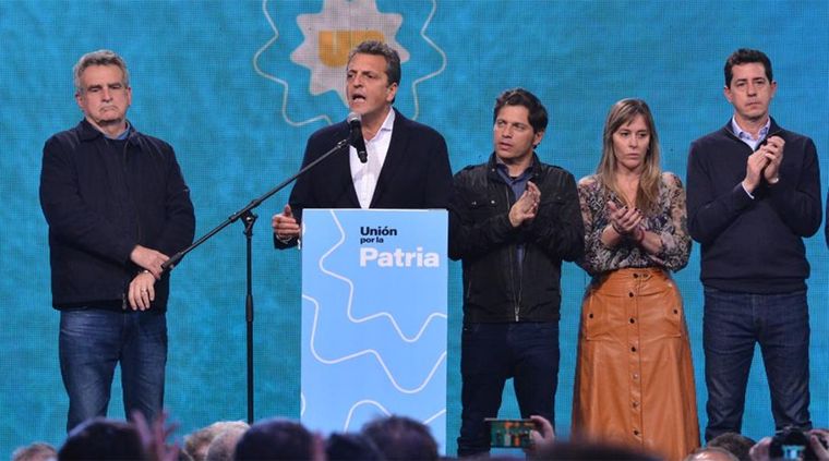 Unión por la Patria quedó como tercera fuerza en las PASO. Foto: Celeste Salguero