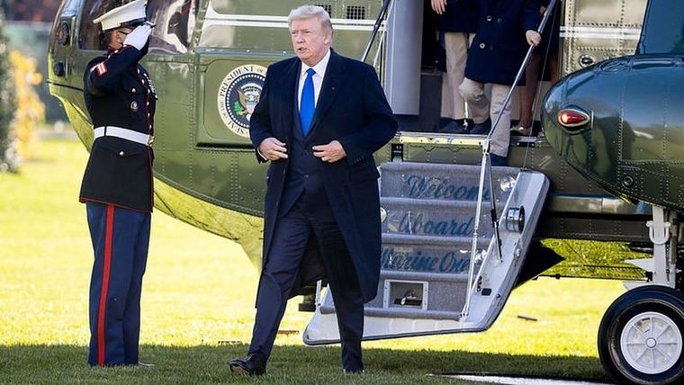 En principio Donald Trump debería abandonar la Casa Blanca el próximo 20 de enero. Foto: GETTY IMAGES