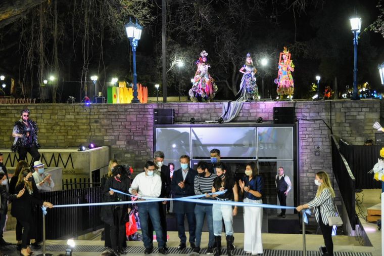 El momento del corte de cintas y la inauguración de tan esperados espacios. Foto: Municipalidad de la Ciudad de Mendoza