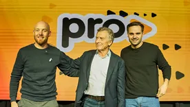Esteban Allasino, Mauricio Macri y Gabriel Pradines.