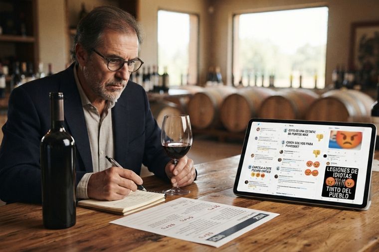 La crítica de vinos, un deporte de riesgo.&nbsp;