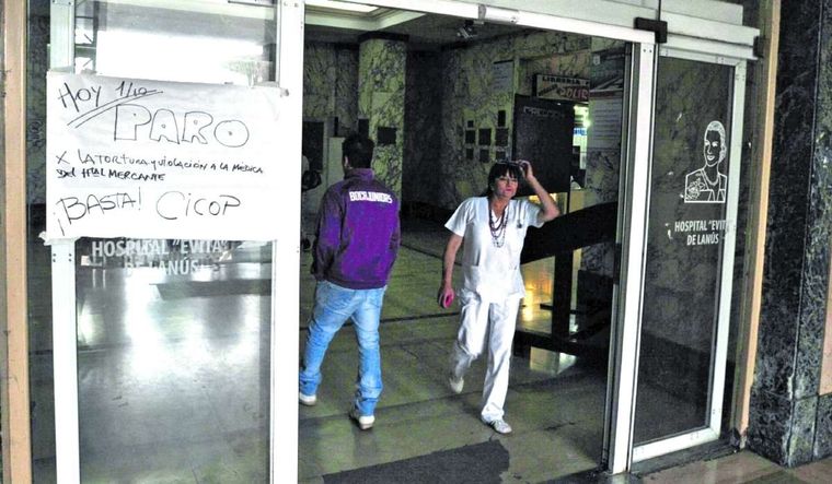 La oposición en la Legislatura bonaerense reflota un proyecto para terminar con las agresiones físicas y verbales al personal de salud en los hospitales públicos de la provincia de Buenos Aires. Foto: Prensa CICOP