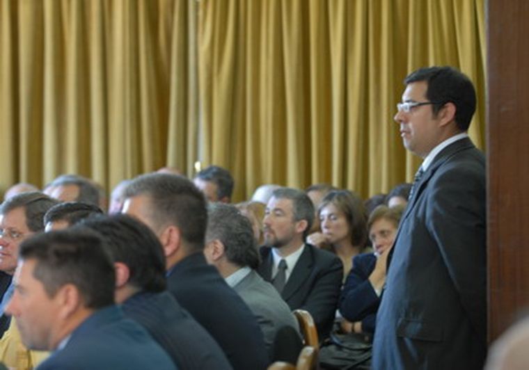 Vicario en uno de sus últimos actos como jefe de prensa. Foto: Gerardo Gómez / MDZ