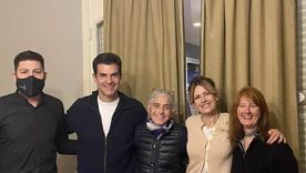 Carlos, Juan Manuel Urtubey, Beatriz Barbera, Isabel Macedo y Carolina Füller.