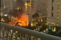 Irán atacó Dubái: explosiones en Palm Jumeirah en medio de la escalada con Israel.