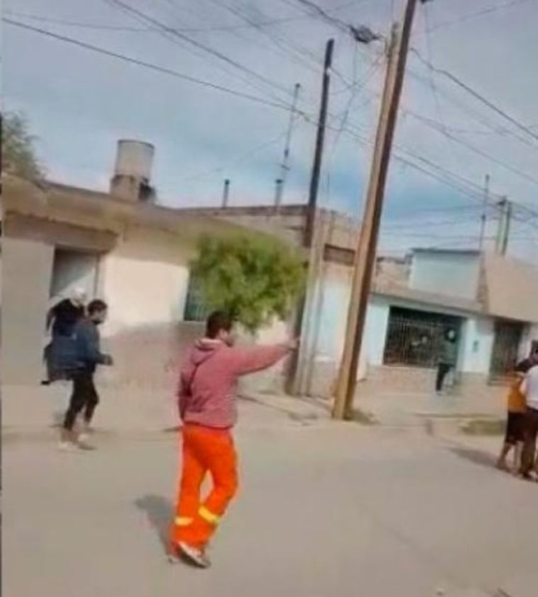 Los videos fueron filmados por los vecinos