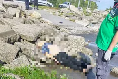 El cuerpo fue hallado con tres disparos.