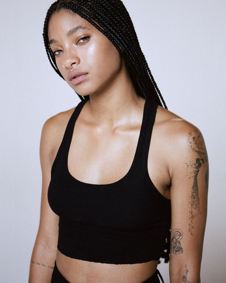 La hija de Will Smith fue criticada en redes. Foto: Willow Smith / Instagram