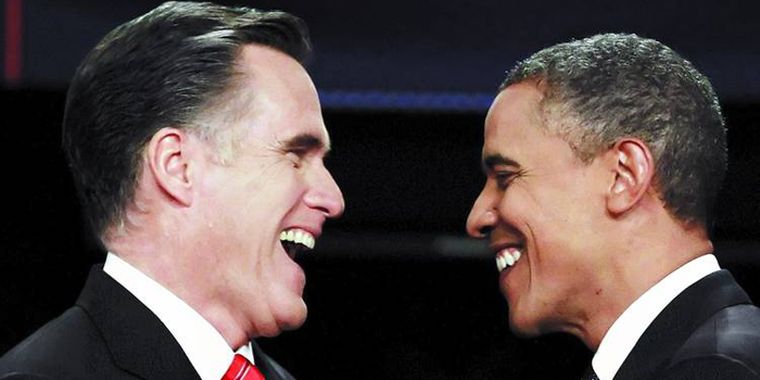 Romney y Obama.