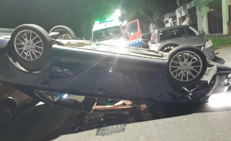 El acusado fue detenido y trasladado a la comisaría 15°. Foto: X