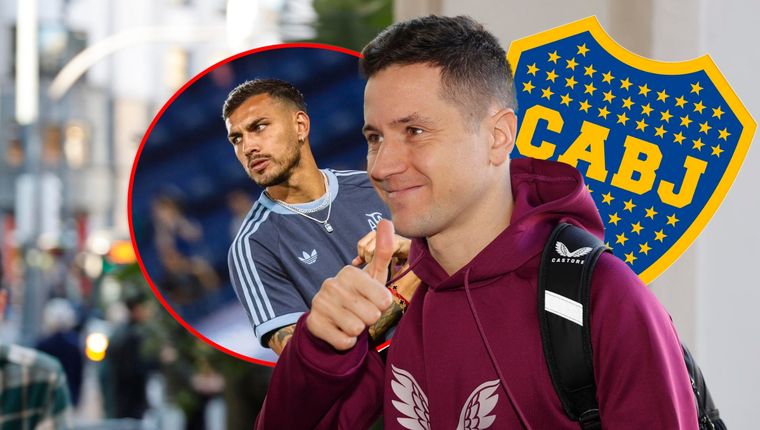 Ander Herrera ya está en el país para sumarse al plantel de Boca. Foto: EFE y Boca Juniors