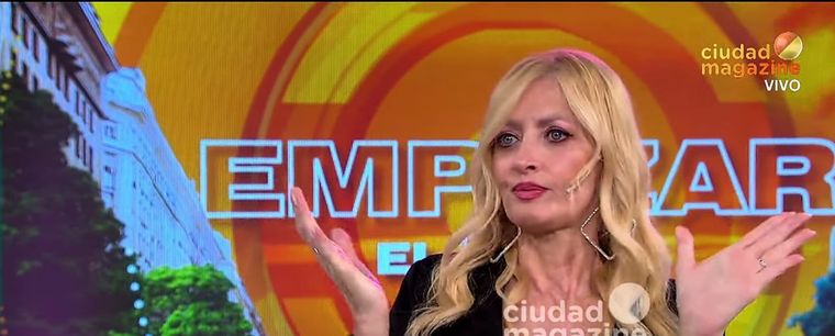 Un comentario de Carmen Barbieri molestó a Yuyito González en pleno vivo. Foto: Captura de video Ciudad Magazine