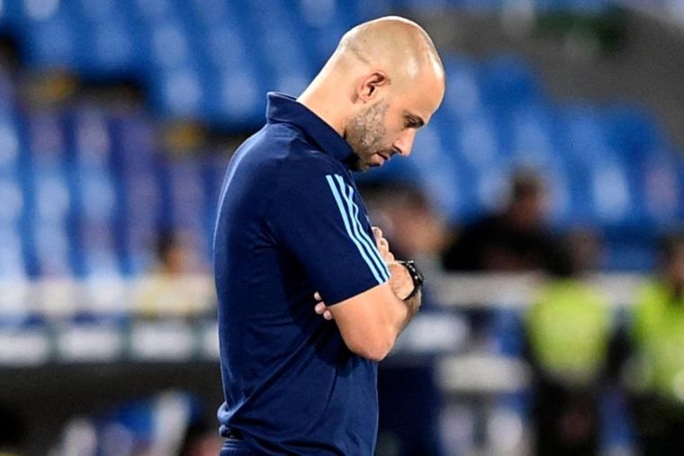 Mascherano se fue se la Sub 20 tras quedar eliminado en el Sudamericano de Colombia. Foto: EFE