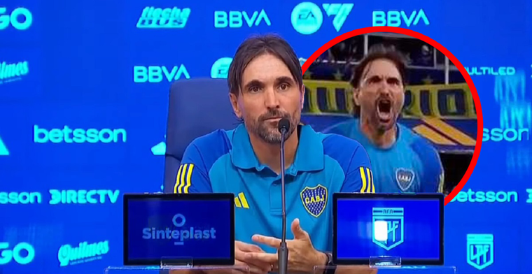 El Gigoló dijo presente en conferencia de prensa.